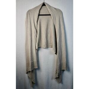ZESTT ORGANICS SLEEVELESS SHAWL / CARDIGAN 100% COTTON